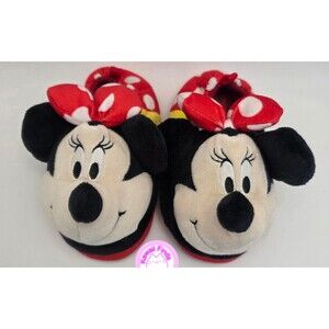 Girls slippers Disney Minnie Mouse size 9/10